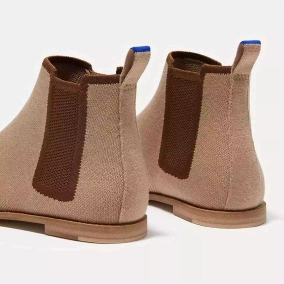 Rothy’s The Merino Wool Chelsea Ankle Boot in Chestnut Brown size 9.5 - Picture 5 of 15